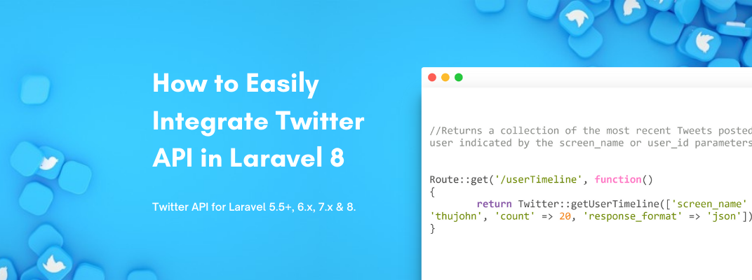 Easily Integrate Twitter  API in Laravel with atymic/twitter